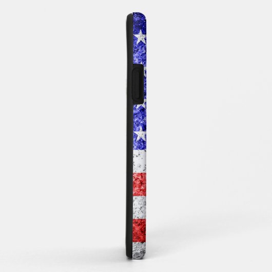 American Flag Grunge Case-Mate iPhone Hülle (Hinten/Rechts)