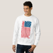 American Flag Grunge Vintag Tshirt (Vorne ganz)