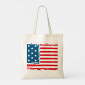 American Flag Grunge Vintag Tshirt Coffee Tasse Tragetasche (Rückseite)