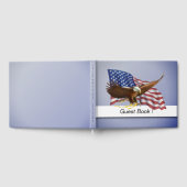American Flag Guest Book Gästebuch (Voll)