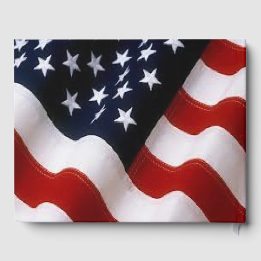 American Flag Guestbook Gästebuch (Rückseite)