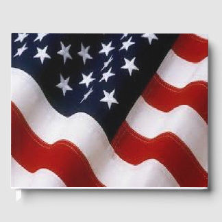 American Flag Guestbook Gästebuch