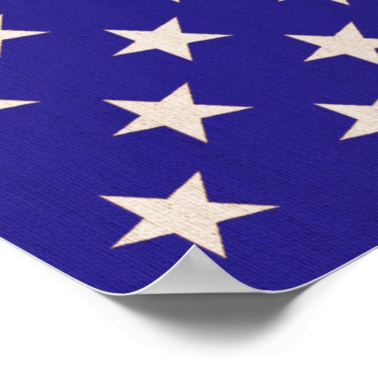 American Flag Guitar Poster (Ecke)