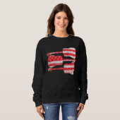 American Flag Guitars Sweatshirt (Vorne ganz)