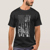 American Flag Gun Enthusiast Gifts Gun Shirts Gun (Vorderseite)