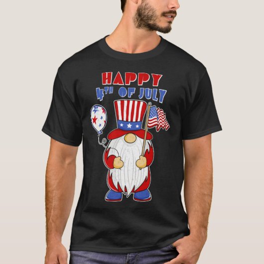 American Flag Happy Independence Day 4th Of July G T-Shirt (Vorderseite)