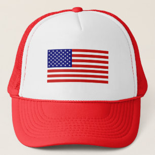 American Flag Hat Truckerkappe