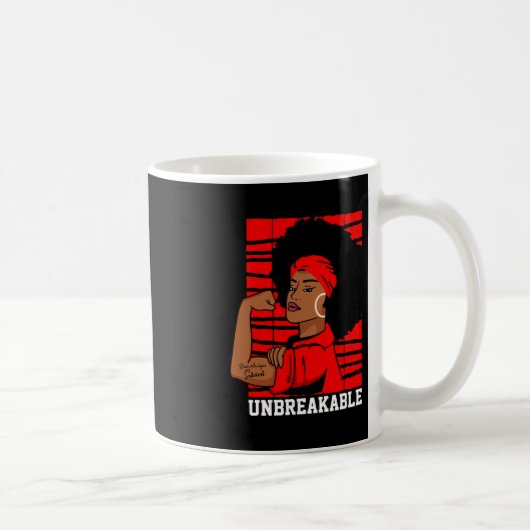 American Flag HIV Aids Brain Aneurysm Stroke Aware Kaffeetasse (Rechts)