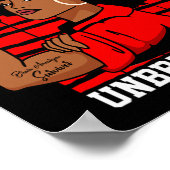 American Flag HIV Aids Brain Aneurysm Stroke Aware Poster (Ecke)