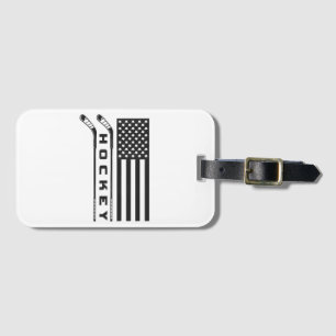 American Flag Hockey Apparel - Hockey Gepäckanhänger