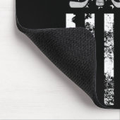 American Flag Hockey USA Patriotic Gift Mousepad (Ecke)