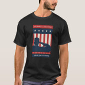 American Flag Honoring All Who Served Thanks Veter T-Shirt (Vorderseite)