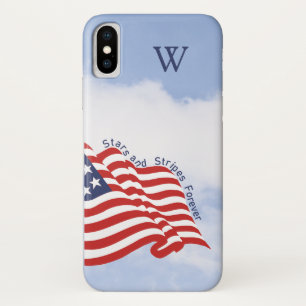 American Flag Illustration Stars & Streifen ewig Case-Mate iPhone Hülle