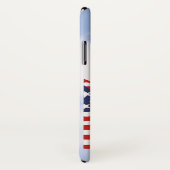 American Flag Illustration Stars & Streifen ewig Case-Mate iPhone Hülle (Hinten/Rechts)
