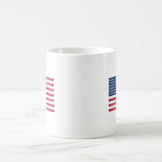 American flag kaffeetasse (Mittel)