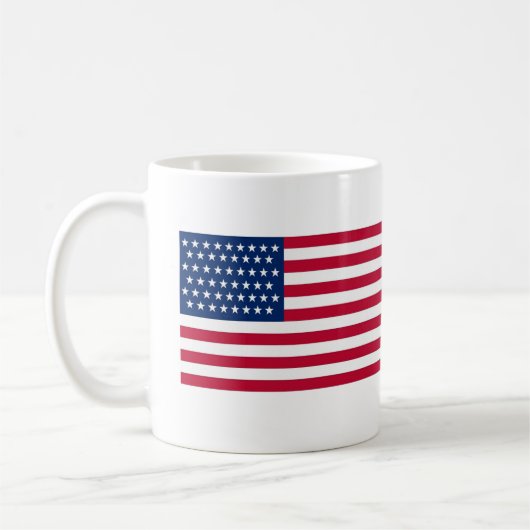 American flag kaffeetasse (Links)