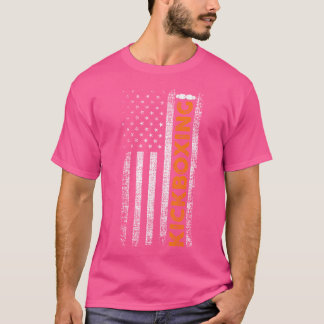 American Flag Kickboxing T-Shirt