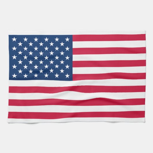 American Flag Kitetücher Geschirrtuch (Horizontal)