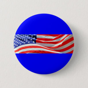 American Flag, können Sie Text hinzufügen und Foto Button