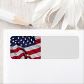 American Flag Label (Insitu)