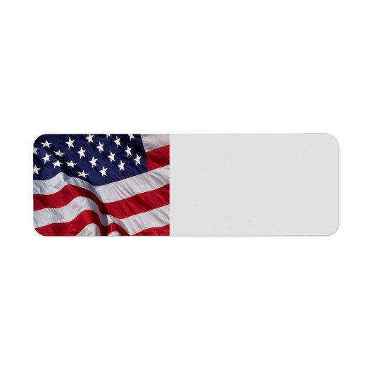 American Flag Label (Vorne)