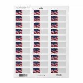 American Flag Label (Vorne)