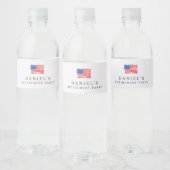 American Flag Label Wasserflaschenetikett (Flaschen)