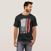 American Flag Labor Day T-Shirt (Vorne ganz)