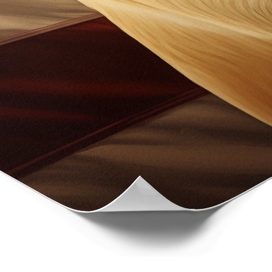 American Flag Labrador Poster (Ecke)