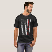 American Flag Lineman T-Shirt (Vorne ganz)