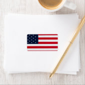 American Flag Magically Flag  Adressaufkleber (Insitu)