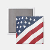American Flag Magnet (Vorderseite/Rückseite)