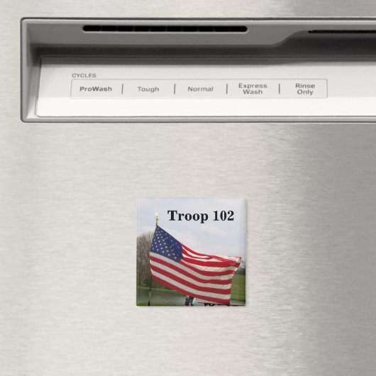 American Flag Magnet (In Situ (Geschirrspüler))