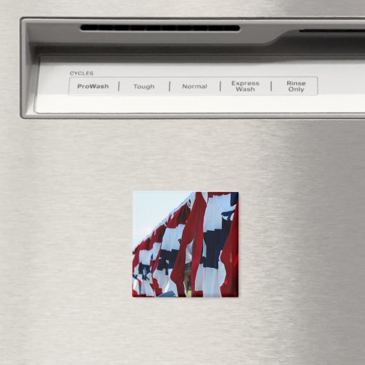American Flag Magnet (In Situ (Geschirrspüler))