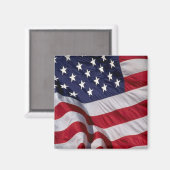 American Flag Magnet (Vorderseite/Rückseite)
