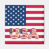 American Flag Magnet USA (Vorne)