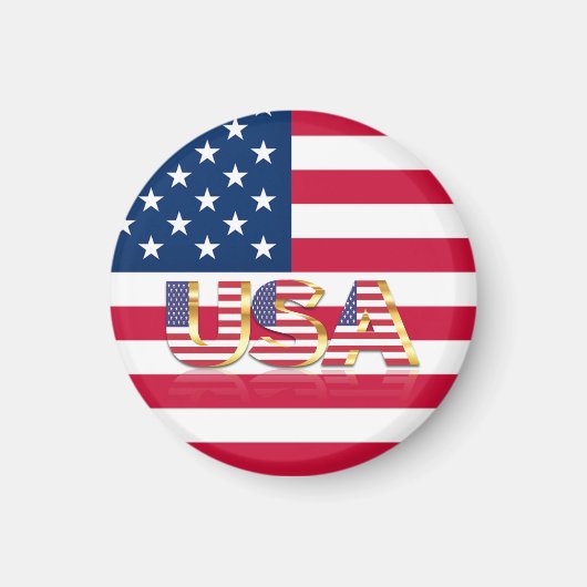 American Flag Magnet USA - Patriotic (Vorne)