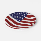 American Flag Mark 7" Party Teller - USA Prix (Schrägansicht)