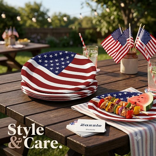 American Flag Mark 7" Party Teller - USA Prix