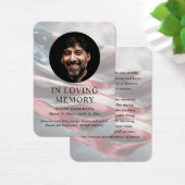 American Flag Memorial Foto Praetkarten (Schreibtisch)