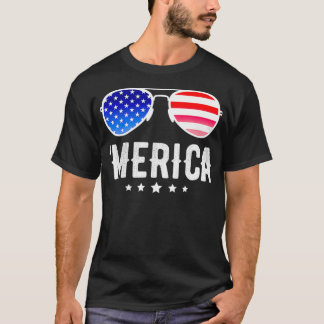 American Flag Merica Patriotic Vintage1 T-Shirt