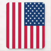 American Flag Mouse Pad Mousepad (Vorne)