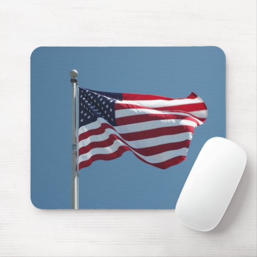 American Flag Mousepad (Mit Mouse)