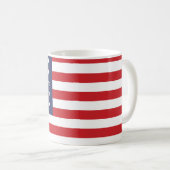 American Flag Mug Kaffeetasse (VorderseiteRechts)