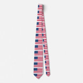American Flag Neck Tie - Patriotic - USA Krawatte (Vorderseite)