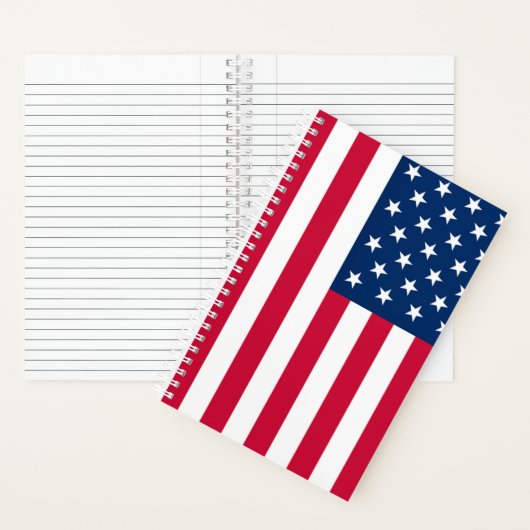 American Flag Notebook Notizblock (Innen)