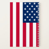 American Flag Notebook Notizblock (Rückseite)