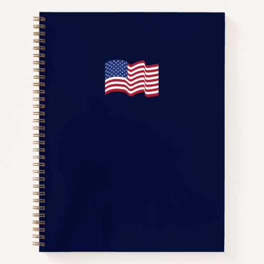American Flag Notebook  Notizblock (Vorderseite)
