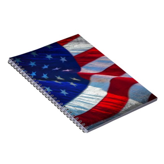 American Flag Notebook Notizblock (Rechte Seite)