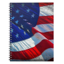 American Flag Notebook Notizblock